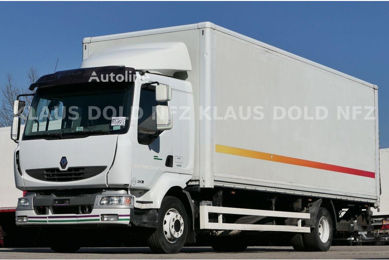 Renault Midlum 280.16 DXi Koffer + Tail lift - Lastbil varevogn: billede 1 Renault Midlum 280.16 DXi Koffer + Tail lift - Lastbil varevogn: billede 1