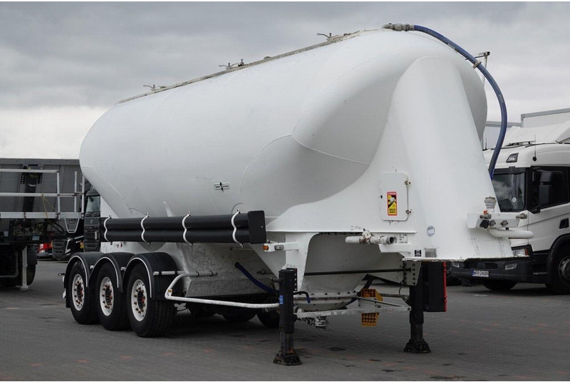 SPITZER CEMENTONACZEPA / 37 000 L / SILOS / 3 KOMORY / OSIE SAF / ALUFEL - Silotrailer: billede 1 SPITZER CEMENTONACZEPA / 37 000 L / SILOS / 3 KOMORY / OSIE SAF / ALUFEL - Silotrailer: billede 1