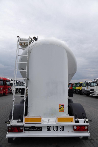 Silotrailer til transportering cement SPITZER CEMENTONACZEPA / 37 000 L / SILOS / 3 KOMORY / OSIE SAF / ALUFEL: billede 12 Silotrailer til transportering cement SPITZER CEMENTONACZEPA / 37 000 L / SILOS / 3 KOMORY / OSIE SAF / ALUFEL: billede 12