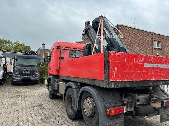 Scania 124 L 470 - Flatbed + crane - Lastbil med lad, Lastbil med kran: billede 4 Scania 124 L 470 - Flatbed + crane - Lastbil med lad, Lastbil med kran: billede 4