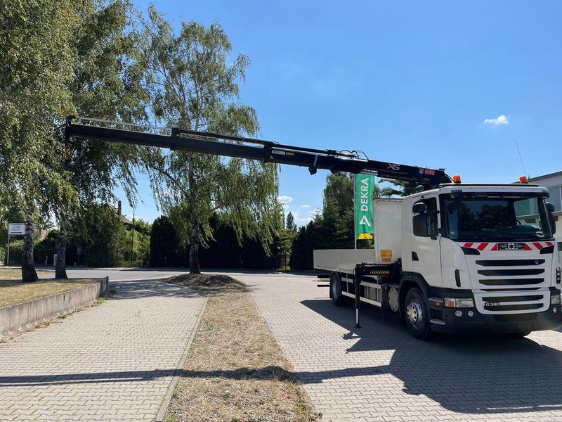 Scania G 380 Pritsche Kran Hiab 122B - Lastbil med lad, Lastbil med kran: billede 4 Scania G 380 Pritsche Kran Hiab 122B - Lastbil med lad, Lastbil med kran: billede 4