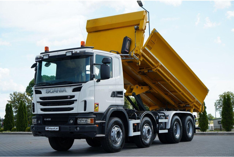 Scania G 400 / 8x4 / WYWROTKA 2 STRONNA / BORDMATIC / MANUAL - Tipvogn lastbil: billede 1 Scania G 400 / 8x4 / WYWROTKA 2 STRONNA / BORDMATIC / MANUAL - Tipvogn lastbil: billede 1