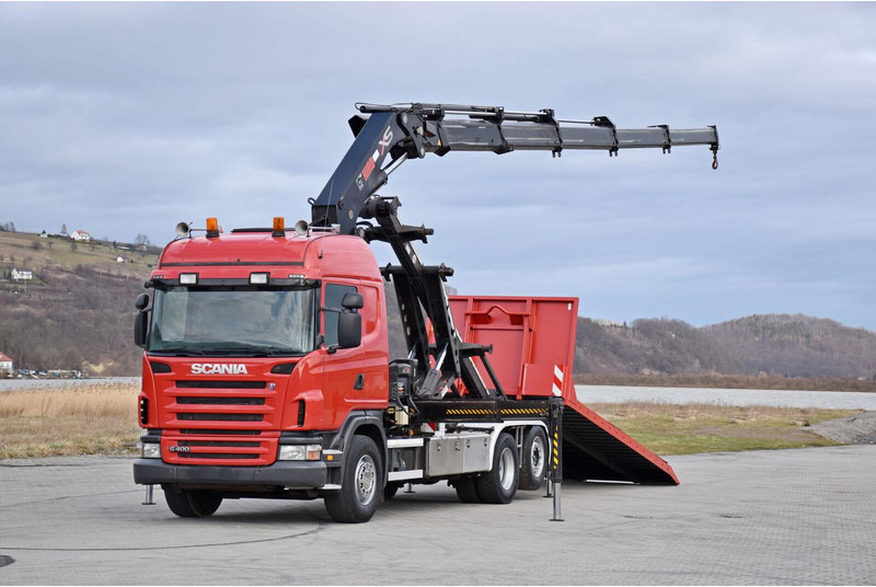 Scania G 400 - Lastbil med wirehejs, Lastbil med kran: billede 2 Scania G 400 - Lastbil med wirehejs, Lastbil med kran: billede 2