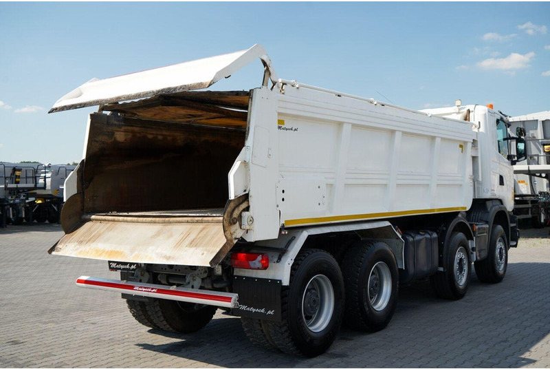 Scania G 410 / 8X4 / ZABUDOWA SAMOWYŁADOWCZA DO ASFALTU / 2X HYDROKLAPA - Asfaltudlægger: billede 4 Scania G 410 / 8X4 / ZABUDOWA SAMOWYŁADOWCZA DO ASFALTU / 2X HYDROKLAPA - Asfaltudlægger: billede 4