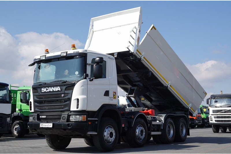 Scania G 480 / 8x4 / WYWROTKA / HYDROBURTA / BORDMATIC / MANUAL - Tipvogn lastbil: billede 1 Scania G 480 / 8x4 / WYWROTKA / HYDROBURTA / BORDMATIC / MANUAL - Tipvogn lastbil: billede 1