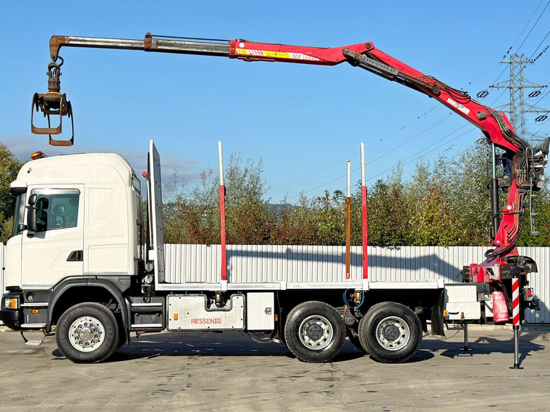 Scania G490 - Tømmerbil, Lastbil med kran: billede 5 Scania G490 - Tømmerbil, Lastbil med kran: billede 5