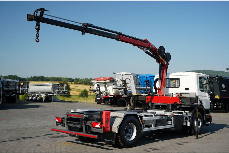 Scania P 280 / 4X2 / SIŁOWNIK DO WYWROTU / + HDS HMF 635 / UDŹWIG 1 500 - Tipvogn lastbil: billede 4 Scania P 280 / 4X2 / SIŁOWNIK DO WYWROTU / + HDS HMF 635 / UDŹWIG 1 500 - Tipvogn lastbil: billede 4