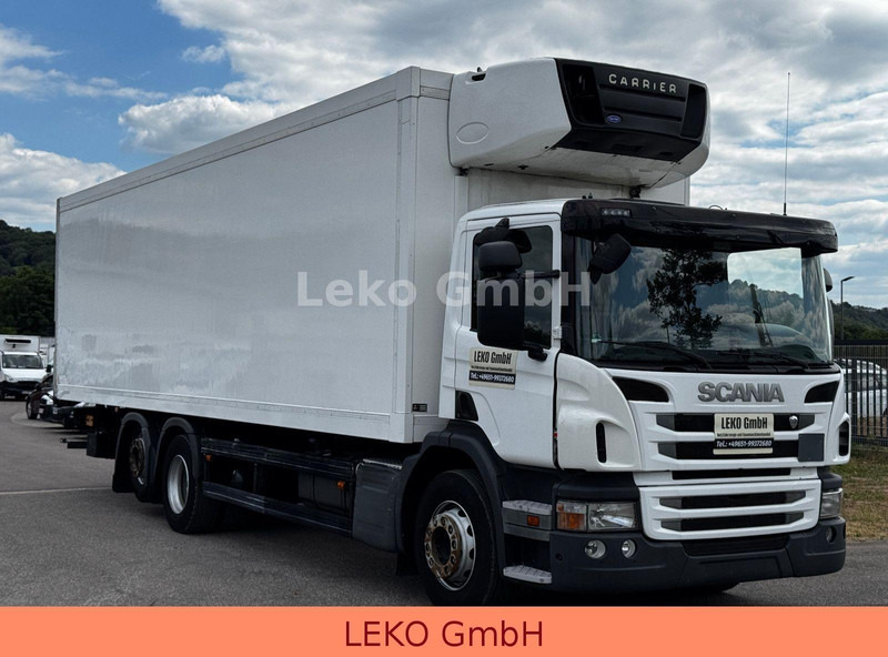 Scania P 280 Mit Carrier Sp 950 Mt - Kølevogn lastbil: billede 1 Scania P 280 Mit Carrier Sp 950 Mt - Kølevogn lastbil: billede 1