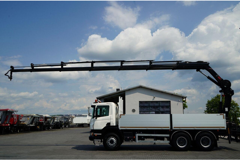 Scania P 360 / 6X4 / SKRZYNIOWY 4.85 + HDS HIAB 211 E-6 HIDUO / UDŹWIG - Lastbil med lad, Lastbil med kran: billede 5 Scania P 360 / 6X4 / SKRZYNIOWY 4.85 + HDS HIAB 211 E-6 HIDUO / UDŹWIG - Lastbil med lad, Lastbil med kran: billede 5