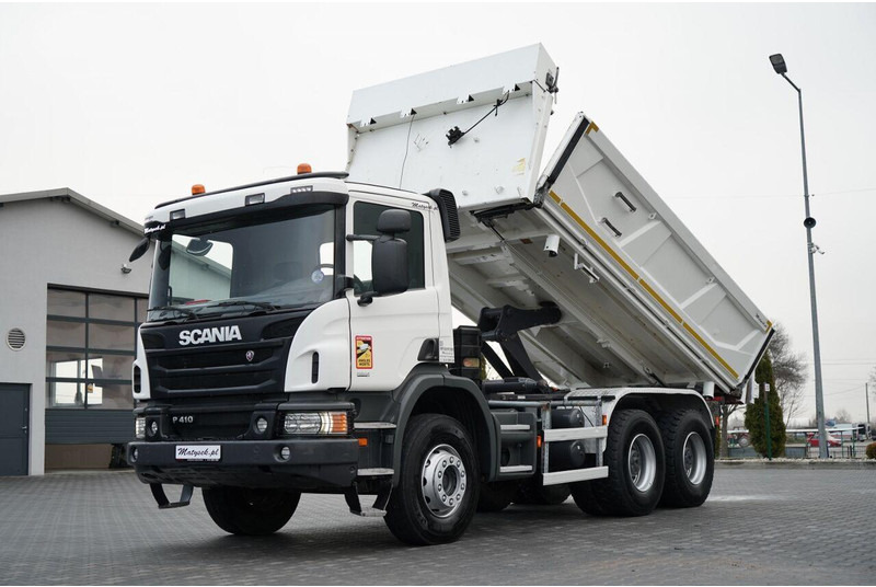 Scania P 410 / 6x4 / WYWROTKA DWU-STRONNA / HYDROBURTA / BOARDMATIC / - Tipvogn lastbil: billede 2 Scania P 410 / 6x4 / WYWROTKA DWU-STRONNA / HYDROBURTA / BOARDMATIC / - Tipvogn lastbil: billede 2