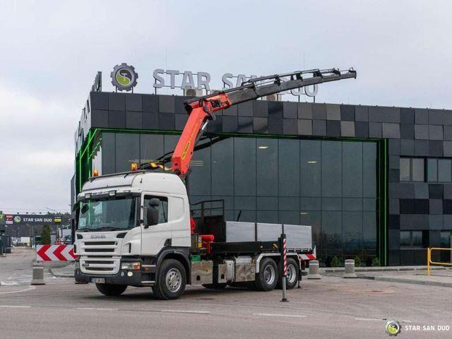 Scania P400 6x2 PALFINGER PK 26002 EH HDS Crane Kiper - Tipvogn lastbil, Lastbil med kran: billede 1 Scania P400 6x2 PALFINGER PK 26002 EH HDS Crane Kiper - Tipvogn lastbil, Lastbil med kran: billede 1