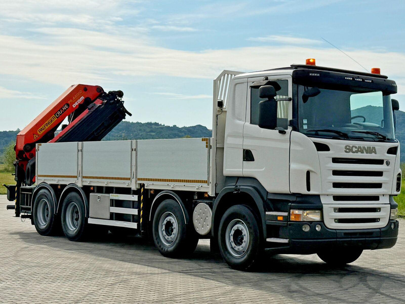 Scania R 420 PRITSCHE 6,47 m * PK 44002/FUNK * 8x4 /TOP - Lastbil med lad, Lastbil med kran: billede 3 Scania R 420 PRITSCHE 6,47 m * PK 44002/FUNK * 8x4 /TOP - Lastbil med lad, Lastbil med kran: billede 3