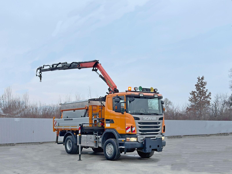Scania R 420 Pritsche 4,15 m * PK 11002/FUNK * sandblaste - Lastbil med lad, Lastbil med kran: billede 4 Scania R 420 Pritsche 4,15 m * PK 11002/FUNK * sandblaste - Lastbil med lad, Lastbil med kran: billede 4