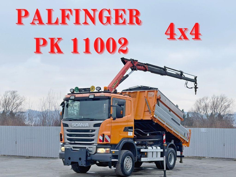 Scania R 420 Pritsche 4,15 m * PK 11002/FUNK * sandblaste - Lastbil med lad, Lastbil med kran: billede 1 Scania R 420 Pritsche 4,15 m * PK 11002/FUNK * sandblaste - Lastbil med lad, Lastbil med kran: billede 1