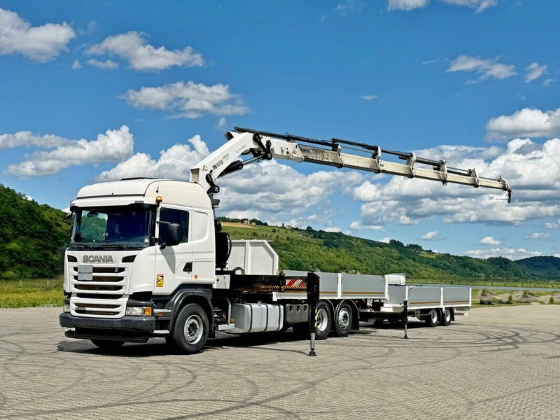 Scania R440 * HIAB 422 E-6 HIPRO + FUNK + Anhänger!*TOP - Lastbil med lad, Lastbil med kran: billede 2 Scania R440 * HIAB 422 E-6 HIPRO + FUNK + Anhänger!*TOP - Lastbil med lad, Lastbil med kran: billede 2