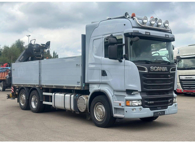 Scania R500 V8 6x2 Flatbed + Crane Fassi 235 - Lastbil med lad, Lastbil med kran: billede 2 Scania R500 V8 6x2 Flatbed + Crane Fassi 235 - Lastbil med lad, Lastbil med kran: billede 2