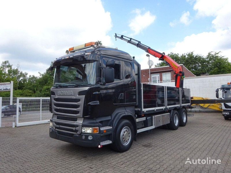 Scania R620 Flatbed + crane PK 22002 EH 6x2 - Lastbil med lad, Lastbil med kran: billede 3 Scania R620 Flatbed + crane PK 22002 EH 6x2 - Lastbil med lad, Lastbil med kran: billede 3
