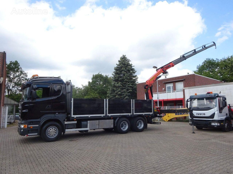Scania R620 V8 - Flatbed+crane - Lastbil med lad, Lastbil med kran: billede 5 Scania R620 V8 - Flatbed+crane - Lastbil med lad, Lastbil med kran: billede 5