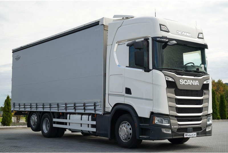 Scania S 450 / SOLÓWKA / 6X2 / OŚ PODNOSZONA / 2019 / - Lastbil med presenning: billede 1 Scania S 450 / SOLÓWKA / 6X2 / OŚ PODNOSZONA / 2019 / - Lastbil med presenning: billede 1