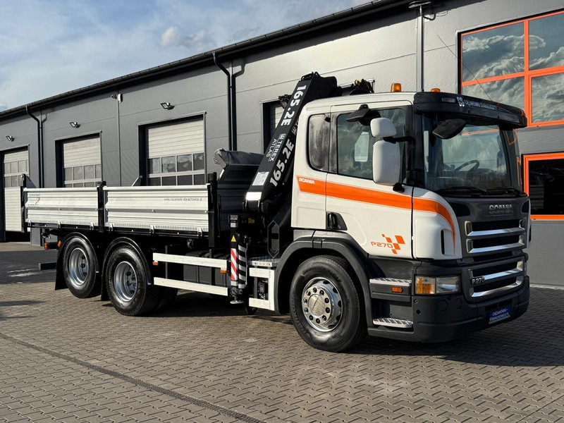 Scania SCANIA P270 6x2 wywrotka 3-stronna + HDS TEREX ATLAS 165.2E - Tipvogn lastbil, Lastbil med kran: billede 4 Scania SCANIA P270 6x2 wywrotka 3-stronna + HDS TEREX ATLAS 165.2E - Tipvogn lastbil, Lastbil med kran: billede 4
