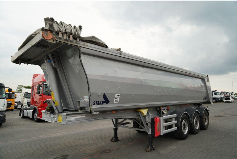 Stas WYWROTKA / 26m3 / ALUMINIOWA / OŚ PONOSZONA / SKRĘTNA / OSIE SA - Tipvogn sættevogn: billede 4 Stas WYWROTKA / 26m3 / ALUMINIOWA / OŚ PONOSZONA / SKRĘTNA / OSIE SA - Tipvogn sættevogn: billede 4