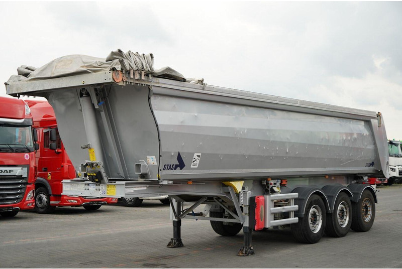Stas WYWROTKA / 26m3 / ALUMINIOWA / OŚ PONOSZONA / SKRĘTNA / OSIE SA - Tipvogn sættevogn: billede 3 Stas WYWROTKA / 26m3 / ALUMINIOWA / OŚ PONOSZONA / SKRĘTNA / OSIE SA - Tipvogn sættevogn: billede 3