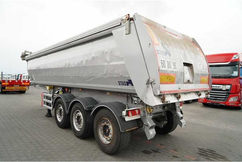 Stas WYWROTKA / 26m3 / ALUMINIOWA / OŚ PONOSZONA / SKRĘTNA / OSIE SA - Tipvogn sættevogn: billede 5 Stas WYWROTKA / 26m3 / ALUMINIOWA / OŚ PONOSZONA / SKRĘTNA / OSIE SA - Tipvogn sættevogn: billede 5