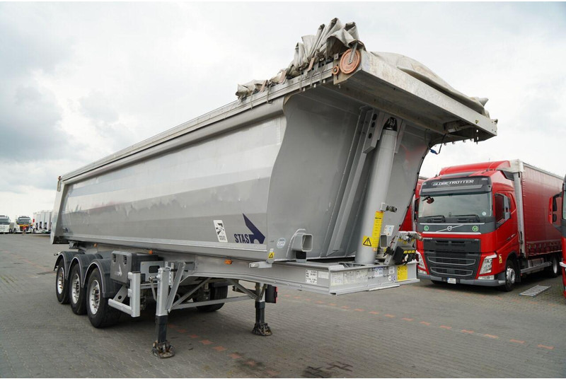 Stas WYWROTKA / 26m3 / ALUMINIOWA / OŚ PONOSZONA / SKRĘTNA / OSIE SA - Tipvogn sættevogn: billede 2 Stas WYWROTKA / 26m3 / ALUMINIOWA / OŚ PONOSZONA / SKRĘTNA / OSIE SA - Tipvogn sættevogn: billede 2
