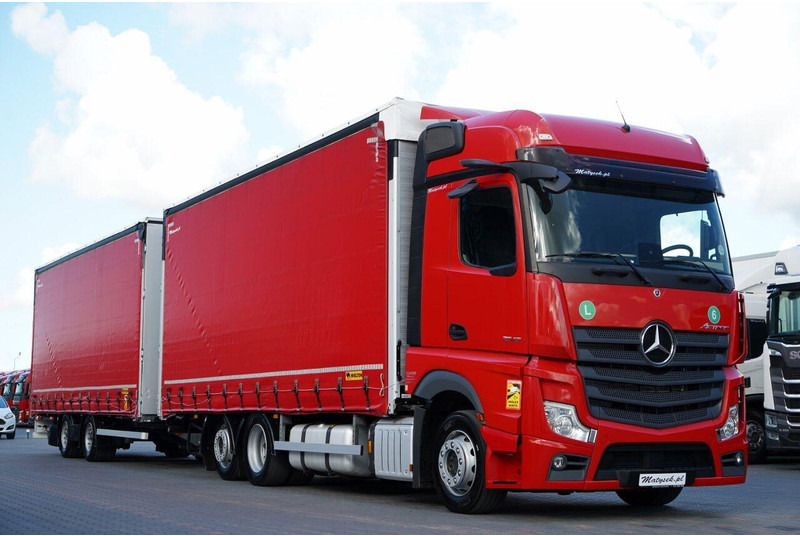 Mercedes-Benz ACTROS 2545 / ZESTAW TANDEM 120 M3 / PRZEJAZDOWY /  6x2 / OŚ POD - Trækker: billede 1 Mercedes-Benz ACTROS 2545 / ZESTAW TANDEM 120 M3 / PRZEJAZDOWY /  6x2 / OŚ POD - Trækker: billede 1