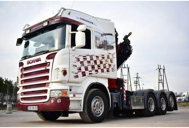 Scania R 480 8x4 FASSI 455 EURO 5 KRAN CRAN - Trækker: billede 4 Scania R 480 8x4 FASSI 455 EURO 5 KRAN CRAN - Trækker: billede 4