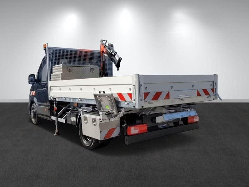 Volkswagen Crafter 50 - Flatbed truck + crane - Lastbil med lad, Lastbil med kran: billede 3 Volkswagen Crafter 50 - Flatbed truck + crane - Lastbil med lad, Lastbil med kran: billede 3