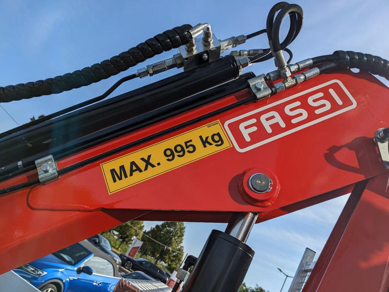 Ny Lastbil med lad, Lastbil med kran Volkswagen Crafter 50 - Flatbed truck + crane: billede 12
