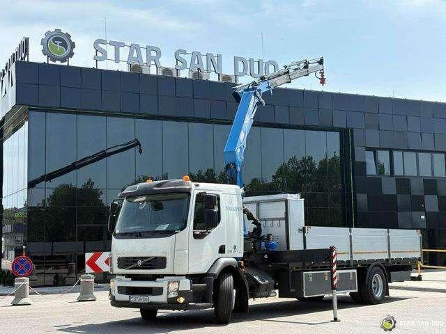 Volvo FE 240 4x2 HMF 1560 K3 HDS Rotator Crane Kran - Lastbil med lad, Lastbil med kran: billede 1 Volvo FE 240 4x2 HMF 1560 K3 HDS Rotator Crane Kran - Lastbil med lad, Lastbil med kran: billede 1