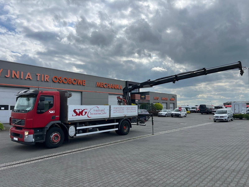 Volvo FE 320 FLATBED CRANE KRAN HDS HIAB 122B-2 DUO - Lastbil med lad, Lastbil med kran: billede 1 Volvo FE 320 FLATBED CRANE KRAN HDS HIAB 122B-2 DUO - Lastbil med lad, Lastbil med kran: billede 1
