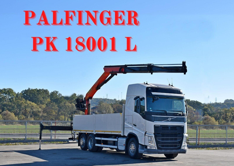 Volvo FH 420 - Lastbil med lad, Lastbil med kran: billede 1 Volvo FH 420 - Lastbil med lad, Lastbil med kran: billede 1