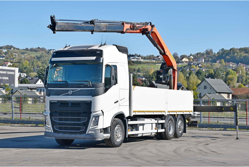 Volvo FH 420 - Lastbil med lad, Lastbil med kran: billede 2 Volvo FH 420 - Lastbil med lad, Lastbil med kran: billede 2
