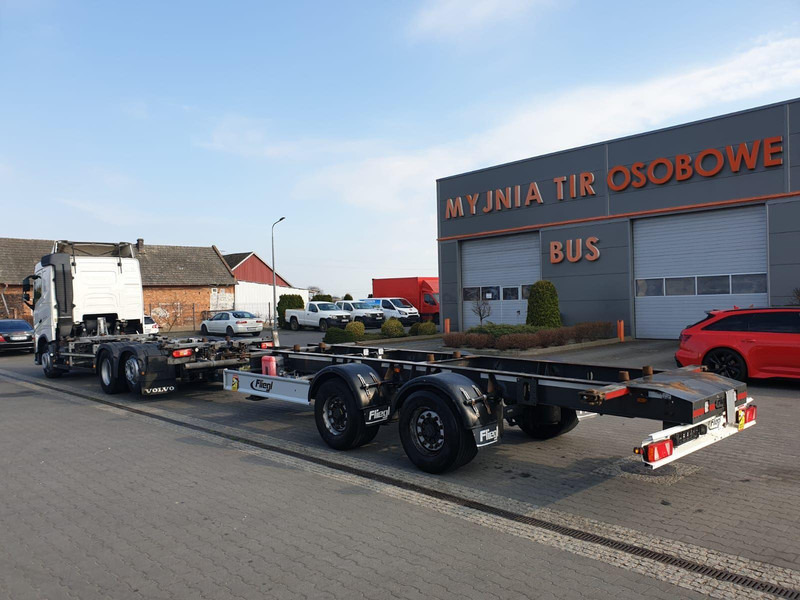 Volvo FH 460 EURO 6 BDF SWAP CHASSIS + TRAILER FLIEGL TWP180 - Lastbil chassis: billede 5 Volvo FH 460 EURO 6 BDF SWAP CHASSIS + TRAILER FLIEGL TWP180 - Lastbil chassis: billede 5