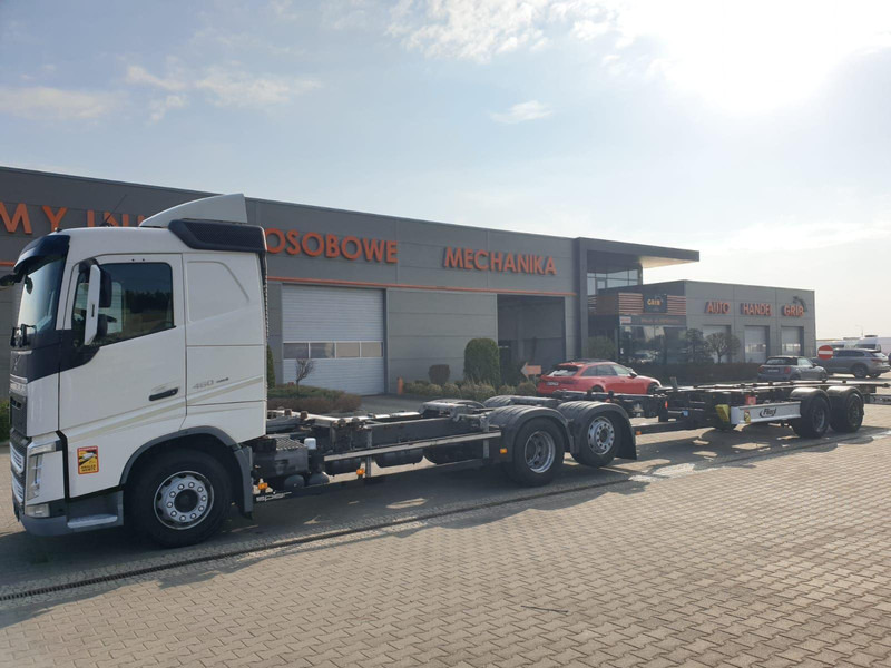 Volvo FH 460 EURO 6 BDF SWAP CHASSIS + TRAILER FLIEGL TWP180 - Lastbil chassis: billede 2 Volvo FH 460 EURO 6 BDF SWAP CHASSIS + TRAILER FLIEGL TWP180 - Lastbil chassis: billede 2