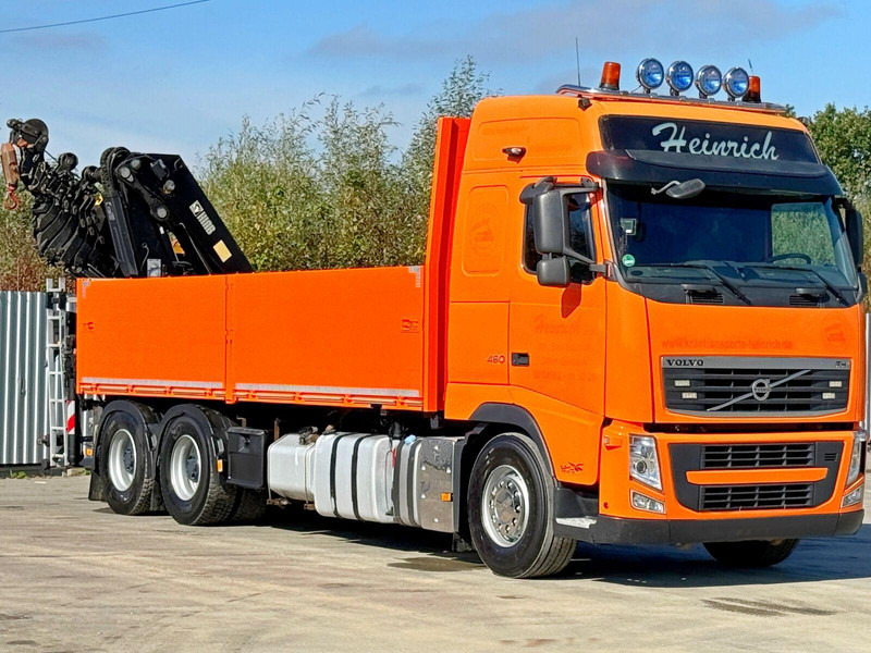 Volvo FH 460 * HIAB 377 E - 7 HIPRO + FUNK * 6x4 - Lastbil med lad, Lastbil med kran: billede 4 Volvo FH 460 * HIAB 377 E - 7 HIPRO + FUNK * 6x4 - Lastbil med lad, Lastbil med kran: billede 4