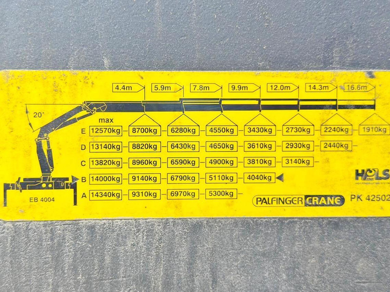 Lastbil med lad, Lastbil med kran Volvo FH 500: billede 8 Lastbil med lad, Lastbil med kran Volvo FH 500: billede 8
