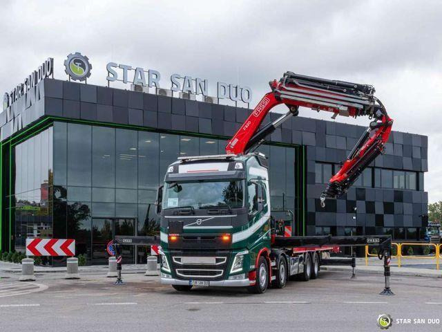 Volvo FH 510 8x4 FASSI F820 RA2.26 Fly Jib Crane Kran - Lastbil med lad, Lastbil med kran: billede 3 Volvo FH 510 8x4 FASSI F820 RA2.26 Fly Jib Crane Kran - Lastbil med lad, Lastbil med kran: billede 3