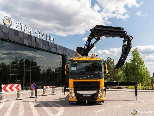 Volvo FH 540 8x4 HMF 6020 Fly Jib Winch - Lastbil med lad, Lastbil med kran: billede 3 Volvo FH 540 8x4 HMF 6020 Fly Jib Winch - Lastbil med lad, Lastbil med kran: billede 3