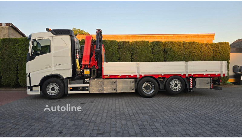 Volvo FH 540 - Flatbed+crane 6x2 - Lastbil med lad, Lastbil med kran: billede 4 Volvo FH 540 - Flatbed+crane 6x2 - Lastbil med lad, Lastbil med kran: billede 4