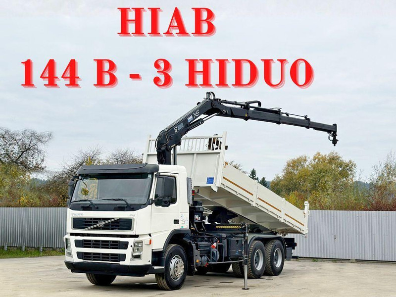 Volvo FM 400 Kipper 6,20m * HIAB 144 B-3 HIDUO* 6x4 - Tipvogn lastbil, Lastbil med kran: billede 1 Volvo FM 400 Kipper 6,20m * HIAB 144 B-3 HIDUO* 6x4 - Tipvogn lastbil, Lastbil med kran: billede 1