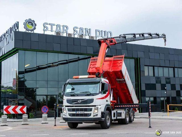 Volvo FM 410 6x2 PALFINGER PK 26002 EH Crane Tipper - Tipvogn lastbil, Lastbil med kran: billede 1 Volvo FM 410 6x2 PALFINGER PK 26002 EH Crane Tipper - Tipvogn lastbil, Lastbil med kran: billede 1