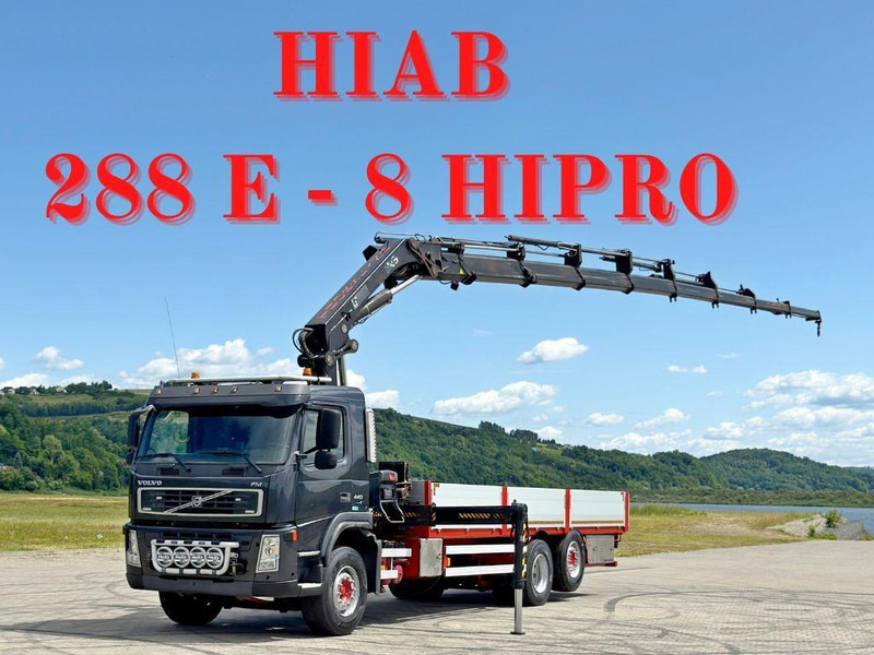 Volvo FM 440 * HIAB 288 E - 8 HIPRO/FUNK * TOPZUSTAND - Lastbil med lad, Lastbil med kran: billede 1 Volvo FM 440 * HIAB 288 E - 8 HIPRO/FUNK * TOPZUSTAND - Lastbil med lad, Lastbil med kran: billede 1