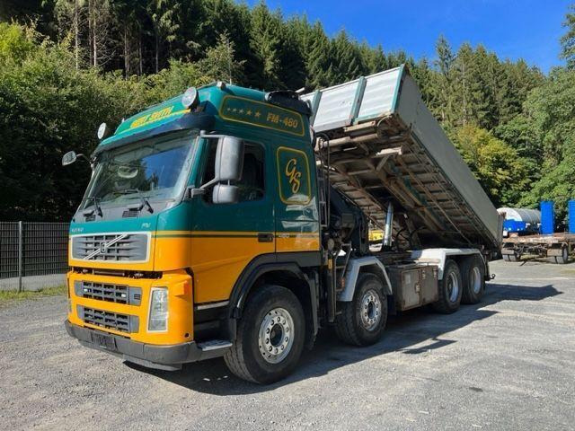 Volvo FM 480 + HIAB X-HIPRO 262 EP-5 - Tipvogn lastbil, Lastbil med kran: billede 1 Volvo FM 480 + HIAB X-HIPRO 262 EP-5 - Tipvogn lastbil, Lastbil med kran: billede 1