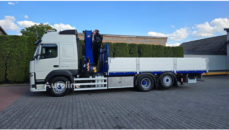 Volvo FM 500 - Flatbed+crane 6x2 - Lastbil med lad, Lastbil med kran: billede 3 Volvo FM 500 - Flatbed+crane 6x2 - Lastbil med lad, Lastbil med kran: billede 3