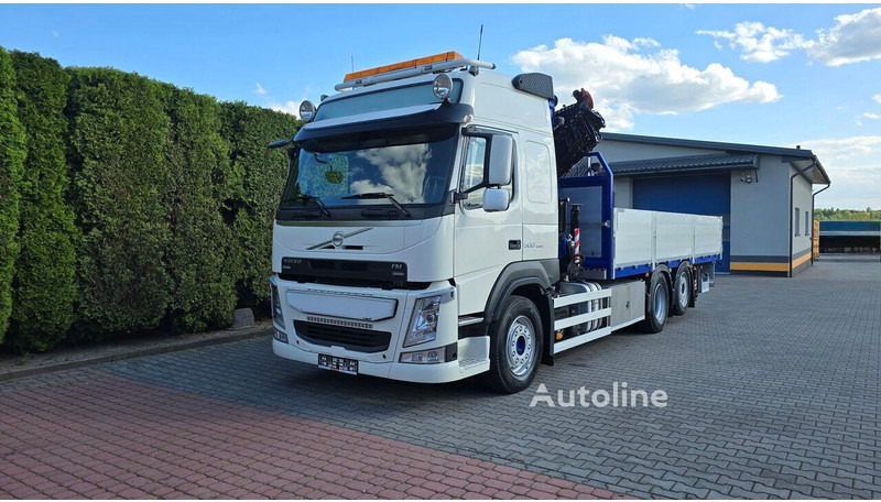 Volvo FM 500 - Flatbed+crane 6x2 - Lastbil med lad, Lastbil med kran: billede 1 Volvo FM 500 - Flatbed+crane 6x2 - Lastbil med lad, Lastbil med kran: billede 1