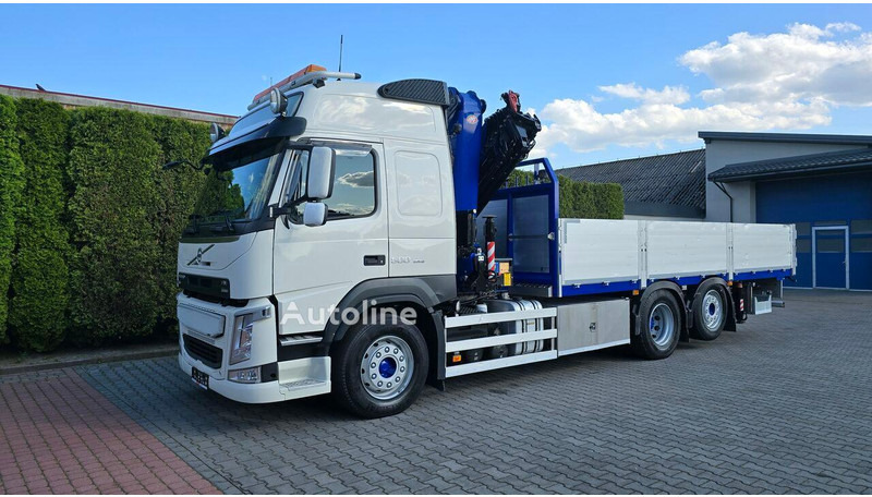 Volvo FM 500 - Flatbed+crane 6x2 - Lastbil med lad, Lastbil med kran: billede 2 Volvo FM 500 - Flatbed+crane 6x2 - Lastbil med lad, Lastbil med kran: billede 2